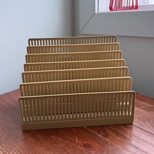 Vintage Mail File Sorter Wall Desk Organizer MCM Eldon Office Products
